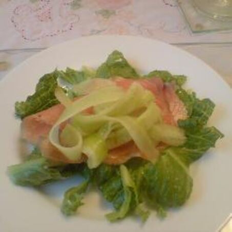 Рецепт Соленого лосося с огурцом