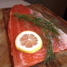 Рецепт Соленого лосося