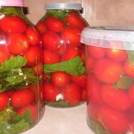 Рецепт Соленых помидоров без закатки