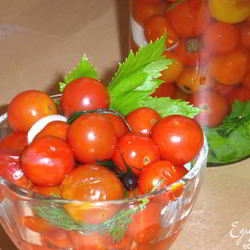 Рецепт Соленых помидоров черри