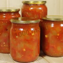 Рецепт Соте из кабачков на зиму