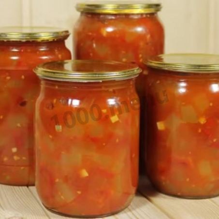 Рецепт Соте из кабачков на зиму