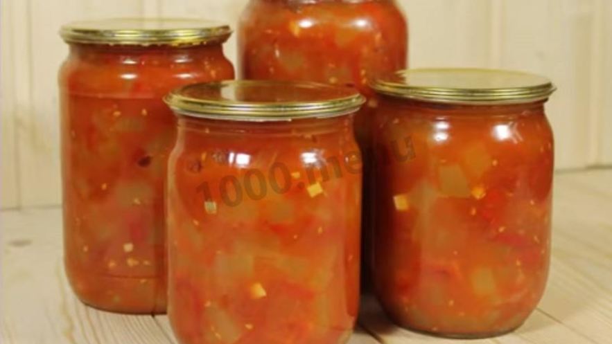 Рецепт соте из кабачков на зиму