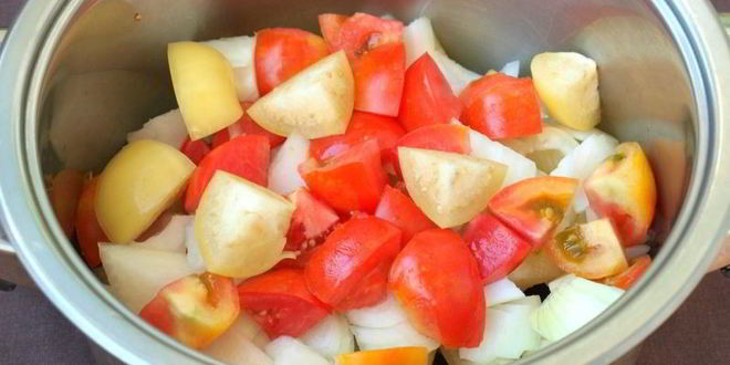 Рецепт соте из овощей на зиму