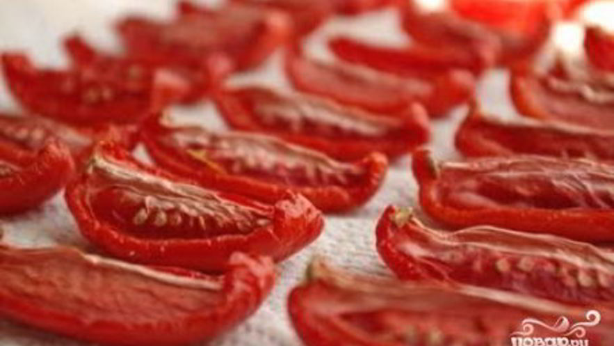 Рецепт сушеных помидоров