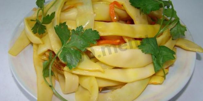 Рецепт турши из стручковой фасоли по-армянски на зиму