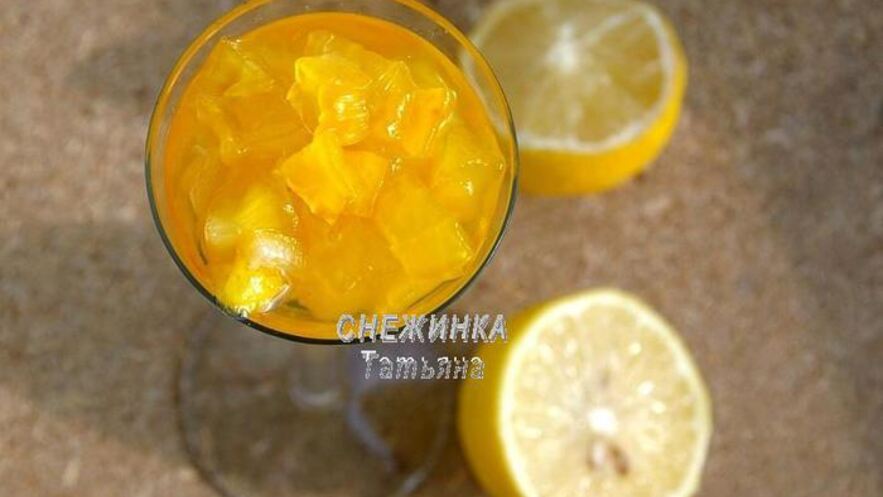 Рецепт кабачкового варенья со вкусом ананаса