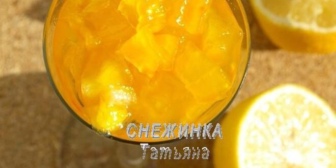 Рецепт кабачкового варенья со вкусом ананаса