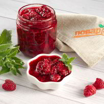 Рецепт Малинового варенья с мятой