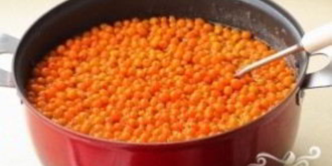 Рецепт облепихового варенья