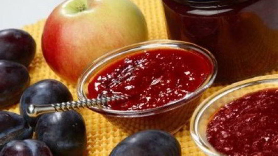 Рецепт сливова-яблочного варенья