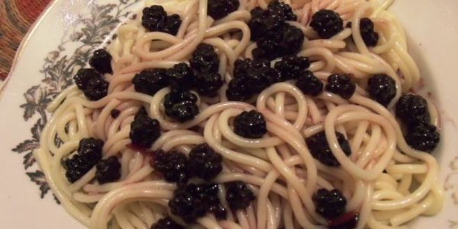 Рецепт спагетти с вареньем