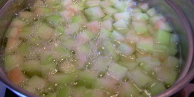 Рецепт цукатов из арбузных корок