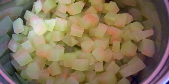 Рецепт цукатов из арбузных корок