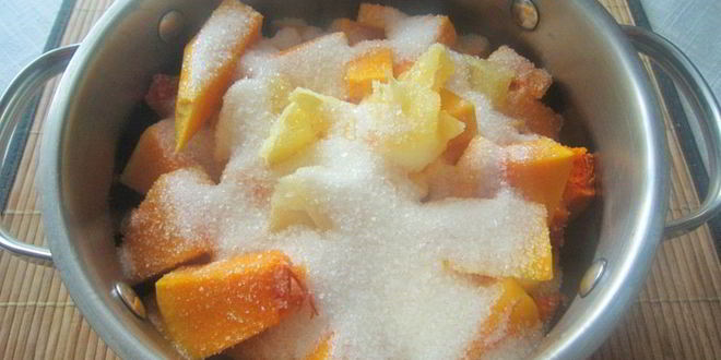 Рецепт цукатов из тыквы