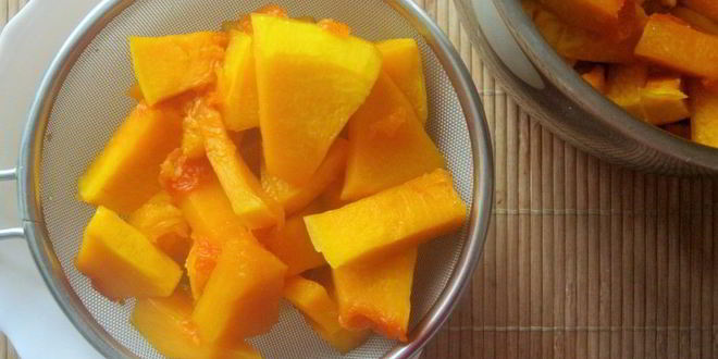 Рецепт цукатов из тыквы