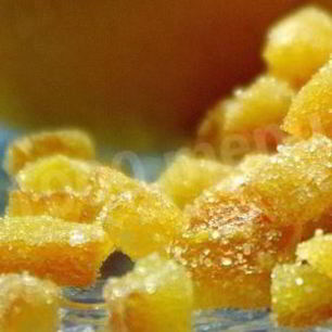 Рецепт Цукатов с сахаром из апельсиновых корочек