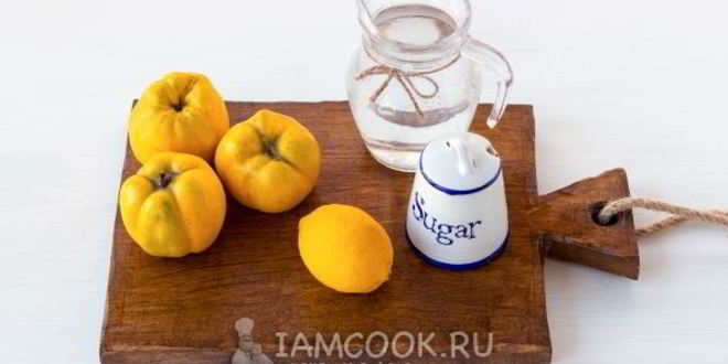 Рецепт варенья из айвы дольками