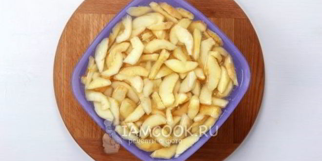 Рецепт варенья из айвы дольками