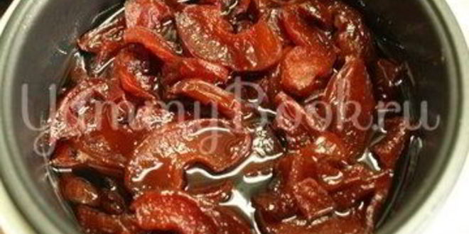 Рецепт варенья из айвы в мультиварке