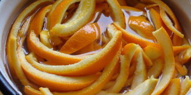 Рецепт варенья из апельсиновых корочек