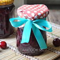 Рецепт Варенья из черешни с желатином