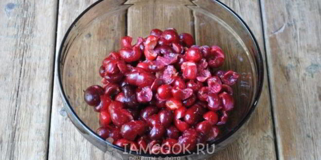 Рецепт варенья из черешни с желатином