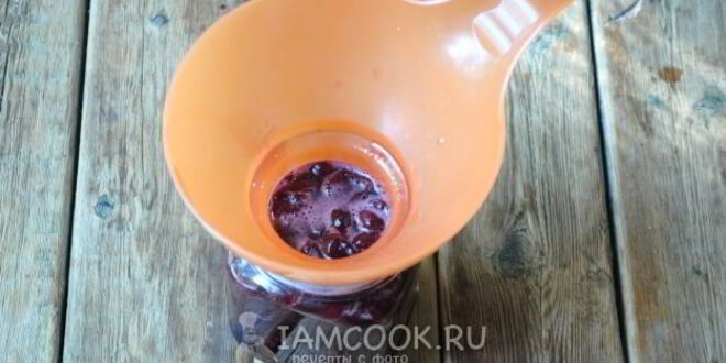 Рецепт варенья из черешни с желатином