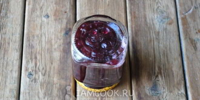 Рецепт варенья из черешни с желатином