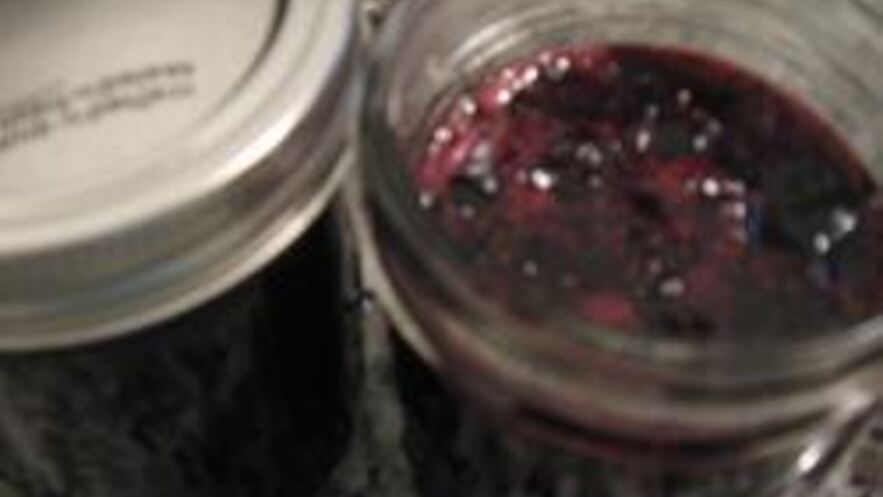 Рецепт варенья из ежевики и бузины