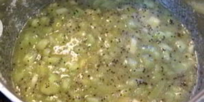 Рецепт варенья из киви с желатином