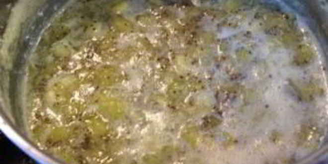 Рецепт варенья из киви с желатином