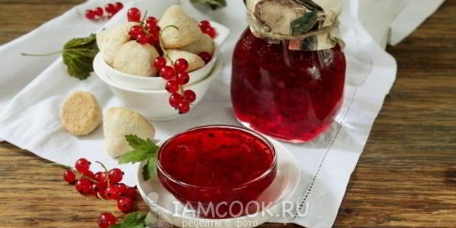 Рецепт варенья из красной смородины 5-минутка