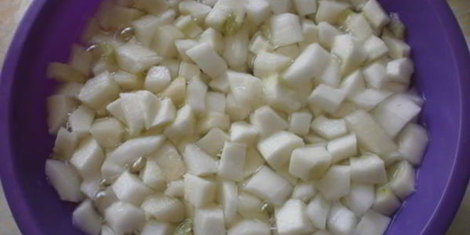 Рецепт варенья из переросших огурцов