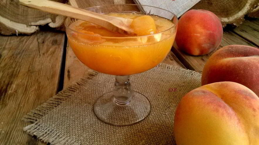 Рецепт варенья из персиков густое