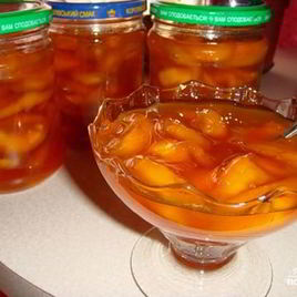 Рецепт Варенья из персиков в сиропе