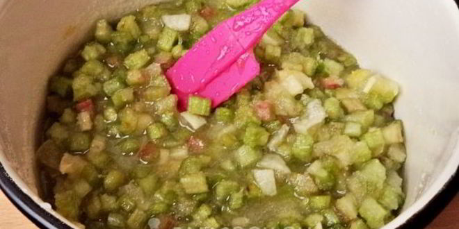 Рецепт варенья из ревеня с лимоном