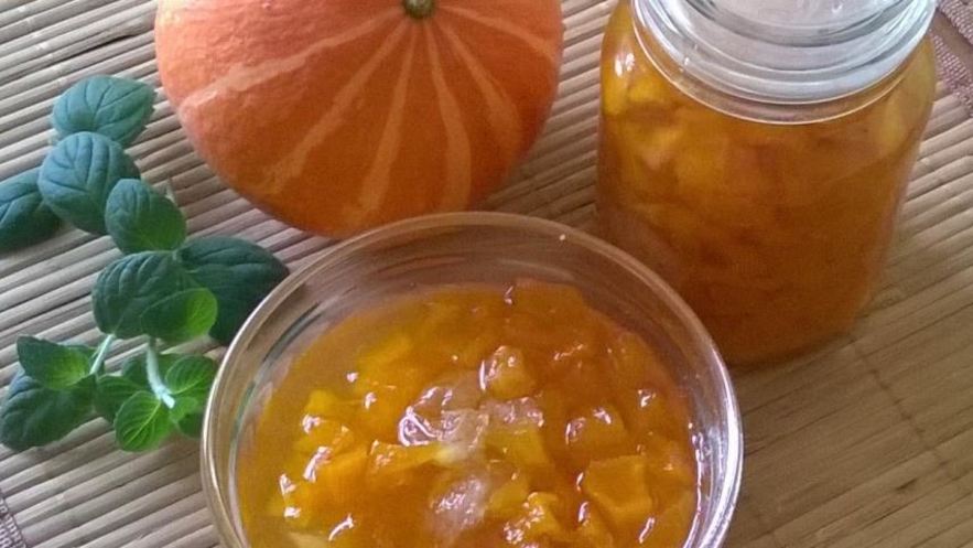 Рецепт варенья из тыквы с цитрусовым оттенком