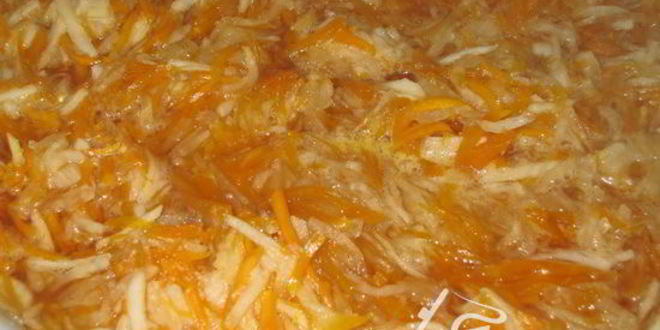 Рецепт варенья из тыквы с яблоками