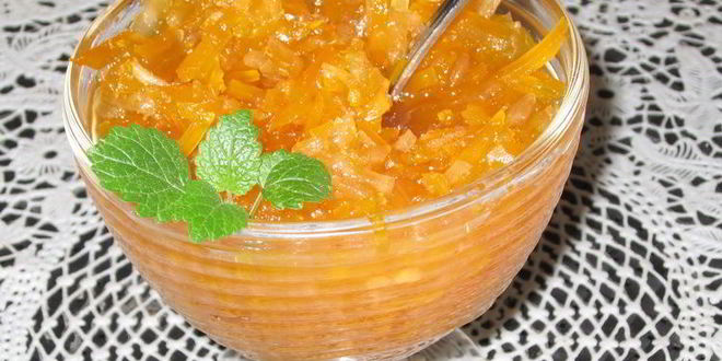 Рецепт варенья из тыквы с яблоками