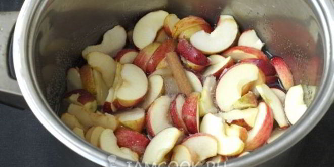 Рецепт варенья из яблок дольками на зиму