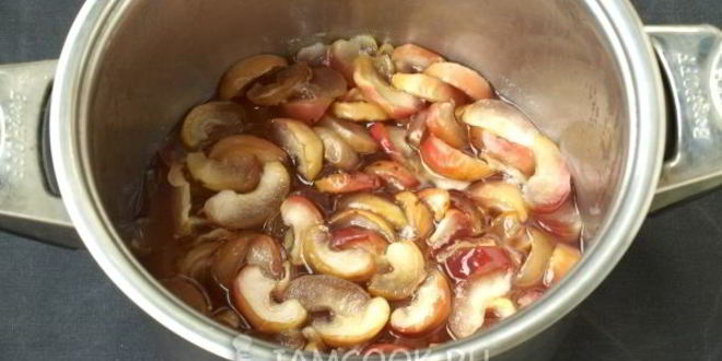 Рецепт варенья из яблок дольками на зиму