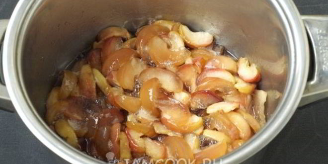 Рецепт варенья из яблок дольками на зиму