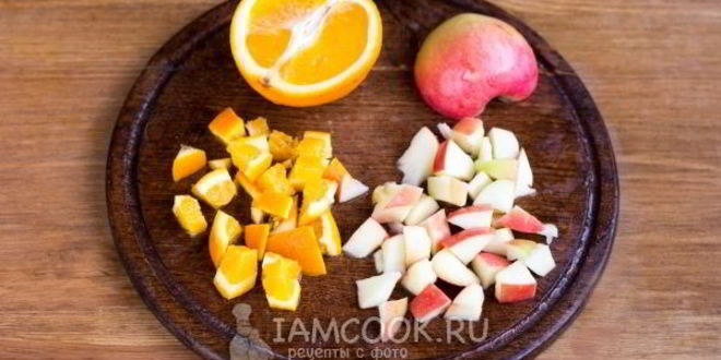 Рецепт варенья из яблок с апельсином на зиму