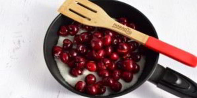 Рецепт варенья из жареной вишни