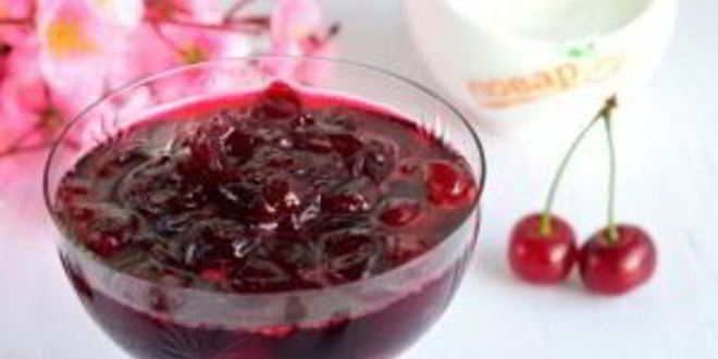Рецепт варенья из жареной вишни