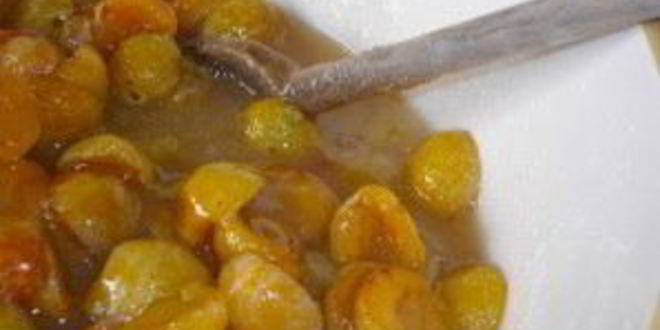 Рецепт варенья из желтых слив