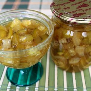 Рецепт Варенья кабачкового с лимоном, корицей и имбирем