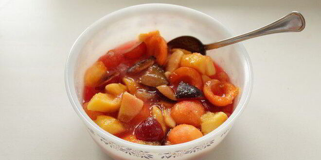 Рецепт варенья с нектарином, сливой и абрикосами