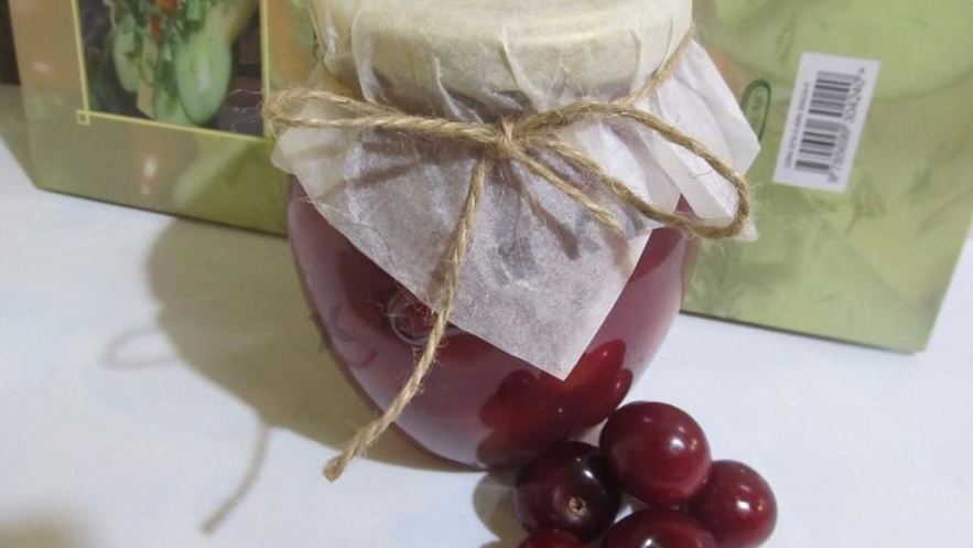 Рецепт вишневого варенья с желатином из вишни